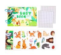 Actividades de aprendizaje para niños pequeños | Herramienta Educativa Temprana Interactiva,Libro De Juguetes Sensoriales para Niños - para Niños Niñas Cumpleaños Navidad Viajes Escuelas