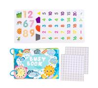 Actividades De Aprendizaje Preescolar | Cuaderno Educativo Interactivo - Libro De Aprendizaje Sensorial para Bebés - para Niños Y Niñas Cumpleaños Navidad Hogar Viajes Escuelas