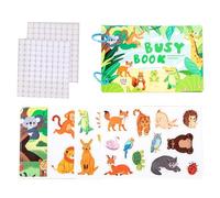 Actividades De Aprendizaje Preescolar | Material Educativo Preescolar,Libro De Juguetes Sensoriales para Niños Pequeños,para Cumpleaños Navidad Y Escuelas