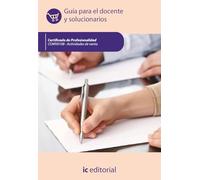 Actividades de venta. COMV0108 - Guía para el docente y solucionarios
