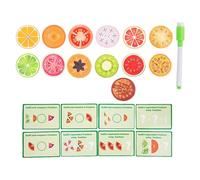 Actividades para niños sobre fracciones, aprendizaje de fracciones para niños Matemáticas | Fracciones De Frutas De Comida Fracciones,Juegos educativos de interior en forma de fruta, subsidios