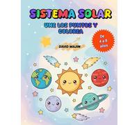 Actividades para niños: Une los puntos y colorea el Espacio Mágico: Libro de conectar puntos y colorear planetas, cohetes y astronautas para edades 4-8, mejora motricidad fina y curiosidad científica