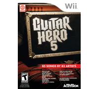 Activision Guitar Hero 5, Wii Nintendo Wii Inglés vídeo - Juego (Wii, Nintendo Wii, Música, Modo multijugador, T (Teen))