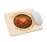 Activismo por Los Derechos Indígenas: Nadie Es Ilegal En Tierras Robadas. Mousepad Antideslizante Mouse Pad Lavable Alfombrilla De Escritorio para Ordenador Pc Hogar 25X30Cm