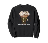 Activista Save The Elephants Animal Rights Sudadera