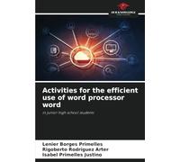 Activities for the efficient use of word processor word: in junior high school students