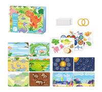 Activity Book, Cognitive Learning Educational, Kids Sensory Learning Book, Interactive Design with Fun Exercises, Engaging Resource for Playtime Children Entertainment Family Aged 1-5 Girls Boys