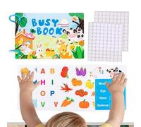 Activity Book Educational - Cognitive Learning Toy, Fun Kids Workbook with Interactive Ejercises, Playtime Entertainment and Skill-Building, Home Family Indoor Fun for Children Ages 1-5 Girls Boys