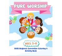 Activity Book for Kids - 2025 Jehovah’s Witnesses Regional Convention "Pure Worship": JW Kids Workbook - Fun Activities for Ages 3-6 (JW Regional Convention Activity Books for Kids)