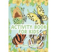 Activity Book for Kids Ages 3-5: Coloring and Writing for Kids, Pre K to Kindergarten Worksheets
