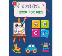 Activity Book for Kids Ages 4-8:Identify The Pictures Below, Coloring Pages, Sentence Writing, Counting and More