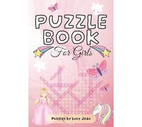 Activity Puzzle Book For Girls Age 8-10: Word Searches, Crosswords and Mazes about Make up, Unicorns, Princesses and More | 6x9 inches | 100 pages | ... for Young Ladies, Holidays and Free Time
