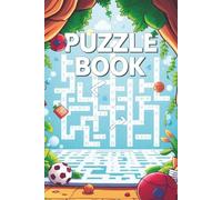 Activity puzzle book: Puzzles with easy to read instructions about Sports, countries, animals and more (6x9 inches, 100 pages) 50 puzzles, great gift for vacations, holidays and free time.