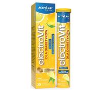 Activlab ElectroVit para Diabéticos, Limón - 20 Tabletas Efervescentes