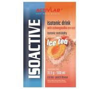 Activlab Isoactive Isotónico con Ashwagandha, Melocotón Té Helado - 31,5 g