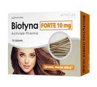 Activlab Pharma Biotina Forte 10 mg - 30 Tabletas