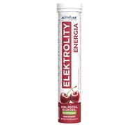 Activlab Pharma Electrolyte Energy con cafeína, Cereza - 20 comprimidos efervescentes
