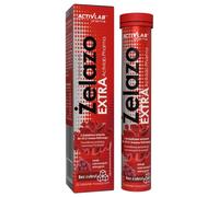 Activlab Pharma Hierro Extra + Vitaminas, Uva - 20 Tabletas Efervescentes