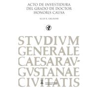 Acto de investidura del grado de Doctor Honoris Causa, Alan E. Gelfand (Paraninfo)