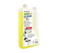 Acto Robo Clean - Limpiador de superficies para robot aspirador y fregado (1 litro), apto para todo tipo de suelos, sin residuos, agradable aroma, alto rendimiento de limpieza