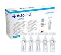 Actolind Gel Plus Monodosis 25x5 ml - gel antiséptico para limpieza indolora, hidratación y protección de heridas crónicas, infectadas y quemaduras. CE clase III según MPG. Con PHMB.