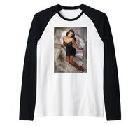 Actor Carmen Electra Baywatch Película de Miedo de Michael Grecco Camiseta Manga Raglan