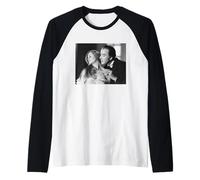 Actor Christopher Lee Drácula A.D. 1972 Modelo Promo 1971 Camiseta Manga Raglan