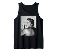 Actor & Culturista Arnold Schwarzenegger Hierro de Bombeo 1977 Camiseta sin Mangas