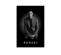 Actor Denzel Washington Lienzo Póster Decoración Pintura Sala de Estar Póster Niña Dormitorio Pintura Arte de Pared Pintura Moderno Hogar Boy Habitación Decoración Impresión Pintura 20 x 30 Pulgadas