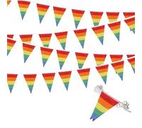 ACTOYS Bandera Arcoiris LGBT Flag, 8M Orgullo Gay Colores Vivos, Bandera Gay Resistentes la Intemperie para Desfiles del Día del Orgullo, Jardines, Exterior, Decoraciones de Fiestas