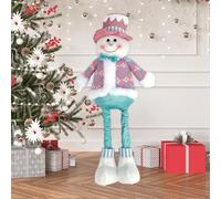 ACTOYS Elfo Travieso Retractil, 21 in, Elfos Traviesos Grande, Reno Navidad, Papá Noel, Muñeca de Neve Navideños Retráctiles, Elfos Extensibles, 2025 Navidad Decoración, para Hogar, Restaurante (I2)