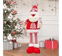 ACTOYS Elfo Travieso Retractil, 21 in, Elfos Traviesos Grande, Reno Navidad, Papá Noel, Muñeca de Neve Navideños Retráctiles, Elfos Extensibles, 2025 Navidad Decoración, para Hogar, Restaurante (H1)