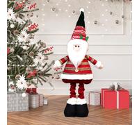 ACTOYS Elfo Travieso Retractil, 21 in, Elfos Traviesos Grande, Reno Navidad, Papá Noel, Muñeca de Neve Navideños Retráctiles, Elfos Extensibles, 2025 Navidad Decoración, para Hogar, Restaurante (E1)