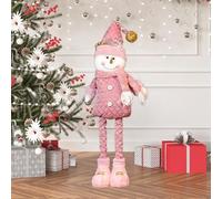ACTOYS Elfo Travieso Retractil, 21 in, Elfos Traviesos Grande, Reno Navidad, Papá Noel, Muñeca de Neve Navideños Retráctiles, Elfos Extensibles, 2025 Navidad Decoración, para Hogar, Tienda (F2)