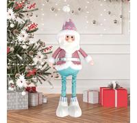 ACTOYS Elfo Travieso Retractil, 21 in, Elfos Traviesos Grande, Reno Navidad, Papá Noel, Muñeca de Neve Navideños Retráctiles, Elfos Extensibles, 2025 Navidad Decoración, para Hogar, Restaurante (I1)