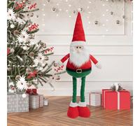 ACTOYS Elfo Travieso Retractil, 21 in, Elfos Traviesos Grande, Reno Navidad, Papá Noel, Muñeca de Neve Navideños Retráctiles, Elfos Extensibles, 2025 Navidad Decoración, para Hogar, Restaurante (N1)