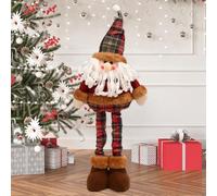 ACTOYS Elfo Travieso Retractil, 21 in, Elfos Traviesos Grande, Reno Navidad, Papá Noel, Muñeca de Neve Navideños Retráctiles, Elfos Extensibles, 2025 Navidad Decoración, para Hogar, Tienda (L1)