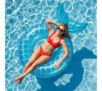 ACTOYS Flotadores Piscina Adultos, Grande Flotador Hinchable Redondo Piscina, Anillo de Natación, Hinchables para Sirena, Piscina de Verano y Juguetes de Playa, Juguetes Piscina (B2, 100#)