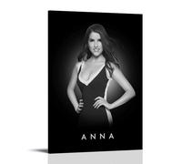 Actress Anna Kendrick Lienzo Póster Decoración Pintura Sala de Estar Arte de Pared Dormitorio Pintura Arte Impresión de Pared Pintura Moderna Casa Boy Habitación Impresión Pintura Niña Vacaciones