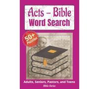 Acts of the Apostles Word Search: Pentecost and the Growth of the Early Church Through Engaging Bible Puzzles (The Bible Gift Series)