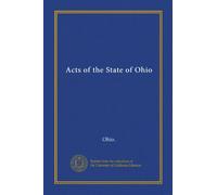 Acts of the State of Ohio