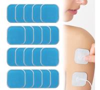 Actsime 5 juegos de repuesto (20 unidades) de almohadillas de gel compatibles con dispositivos Beurer EM 59 Heat, almohadilla de gel de repuesto compatible con EM 59 Menstrual Relax TENS & calor, 45 x