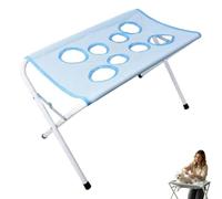 ActSo 8-Hole Pet Grooming Hammock with Stand,Foldable Pet Bathing Stand(A)