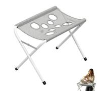 ActSo 8-Hole Pet Grooming Hammock with Stand,Foldable Pet Bathing Stand(B)