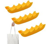 ActSo Bag Holder Shopping,Grabber Handle for Food Bag,Ergonomic Shopping Accessory, Comfortable Grip Grocery Pouch Carrier Women Youth Girls Boys Teens-3pcs