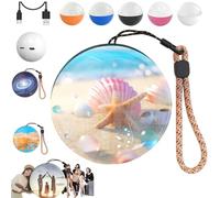 ActSo esfera del recuerdo,lámpara esfera memoria,Iluminar bolas de memoria con pantallas electrónicas, regalos personalizados de aniversario, cumpleaños, bodas, recuerdos de mascotas-Orange