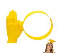 ActSo Hands-Free Hand Shade Hat - Instant Sun Protection Visor,Funny 3D Printed Hand Shaped-Sun Visor-Hat,Portable Adjustable Sun-Hat,for Beach, Fishing,Hiking,Outdoor Activities (A)