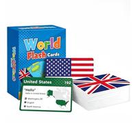 ActSo Tarjetas Flash Banderas Mundo,Juegos Geografía Banderas Mundo(A)