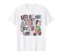 Actúa Ahora Antes de Que la ansiedad comience en Frog Scooter Camiseta