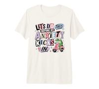 Actúa Ahora Antes de Que la ansiedad comience en Frog Scooter Camiseta Premium